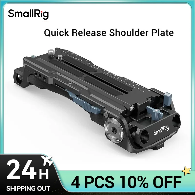 SMALLRIG szybkozownica na ramię do Adapter do trójnogu VCT-14 Sony z rozetami wbudowanym kluczem płaskim nakładka na pas bezpieczeństwa Pro 2837B