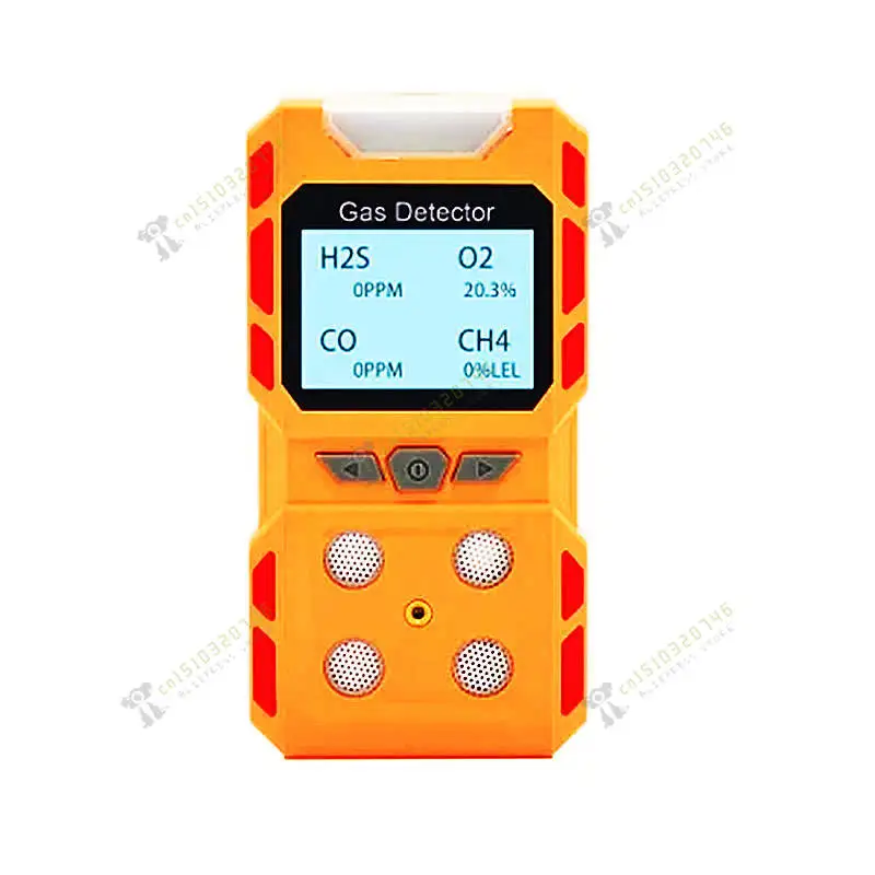 Industrial Four in One Gas Detector Combustible Oxygen, Carbon Monoxide, Hydrogen Sulfide, Toxic and Harmful Gas Alarm