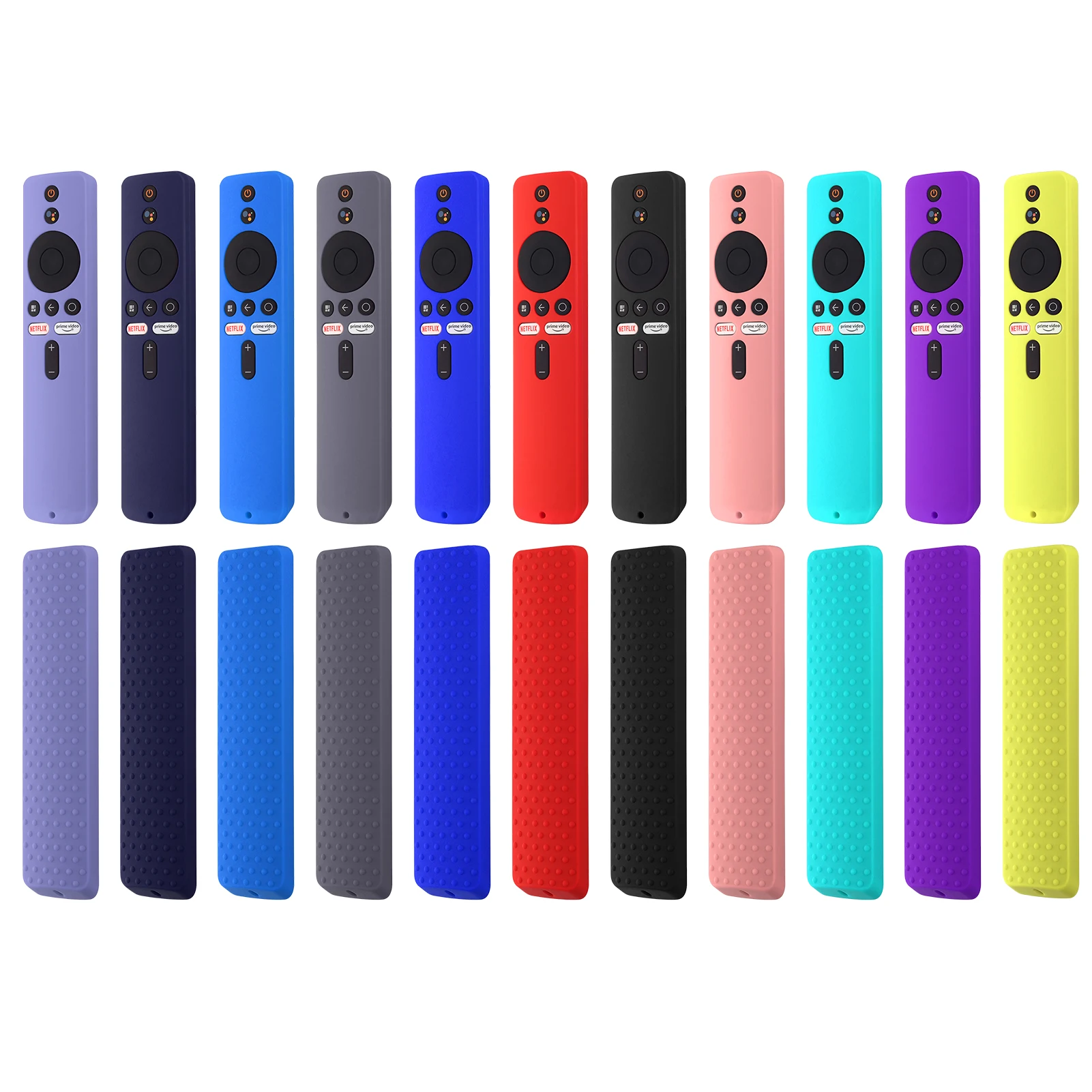 Pokrywa silikonowa dla Xiaomi Mi TV Stick 4K 2022 obudowa na pilota antypoślizgowa, odporna na wstrząsy zdalne Luminous pokrywa wymiana Case