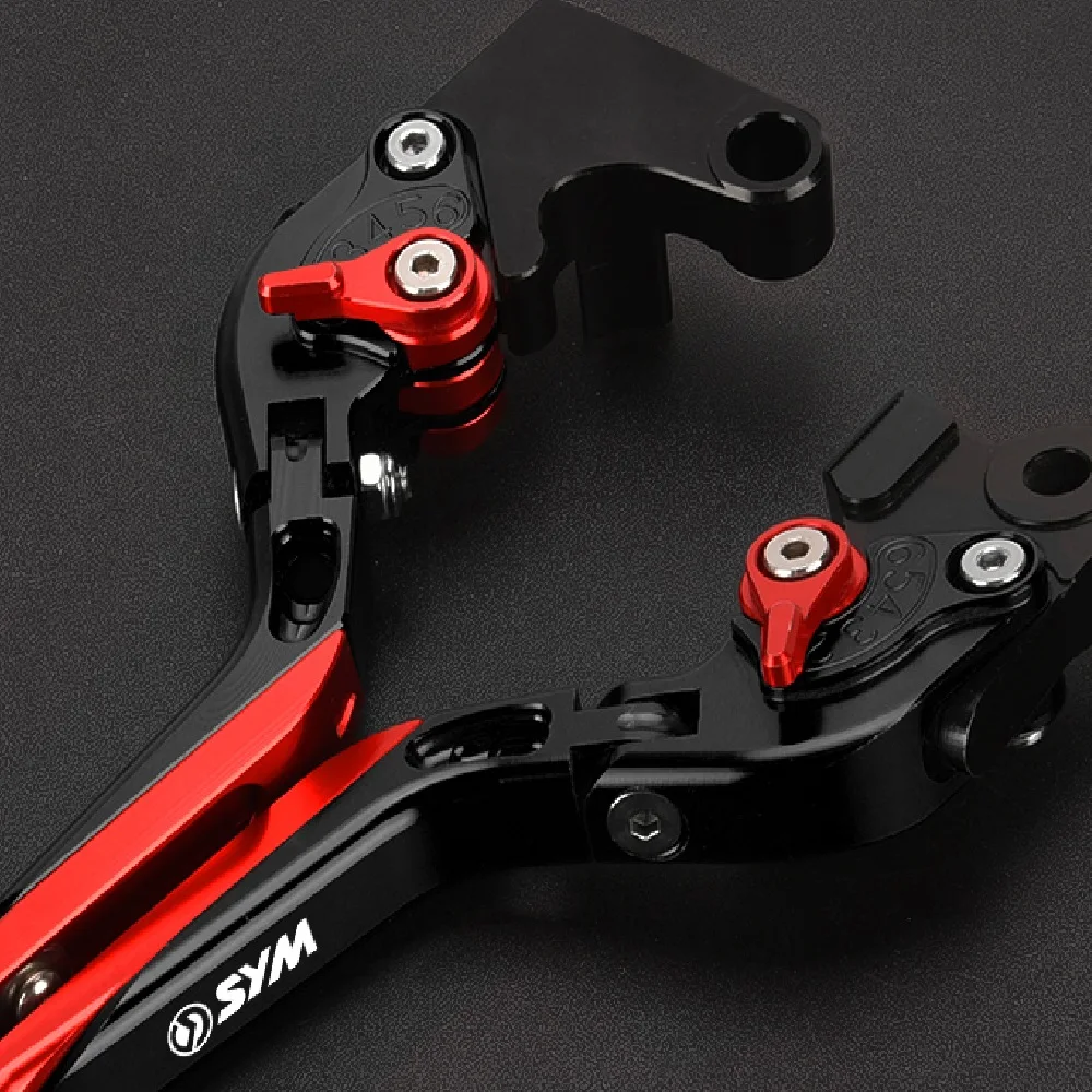 

For SYM MAXSYM 400i 600i 2025 2024 2023 2022 MAX 400 600 Motorcycle Accessories Adjustable Folding Brake Clutch Levers Handlebar