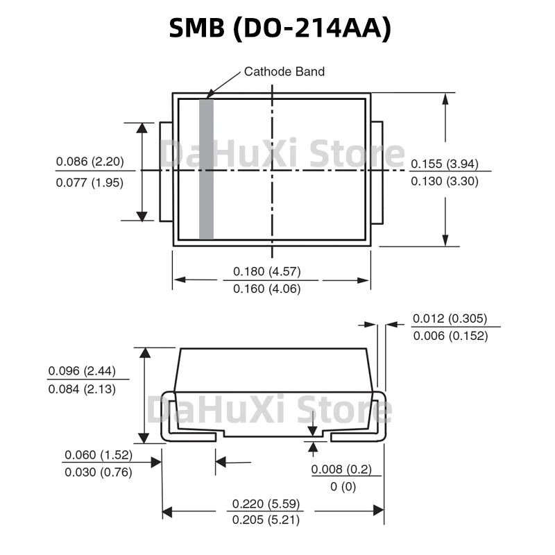 50PCS P6SMB30A P6SMB30CA P6SMB33A P6SMB33CA P6SMB36A P6SMB36CA P6SMB39A P6SMB39CA P6SMB43A P6SMB43CA Diode 600W DO-214AA