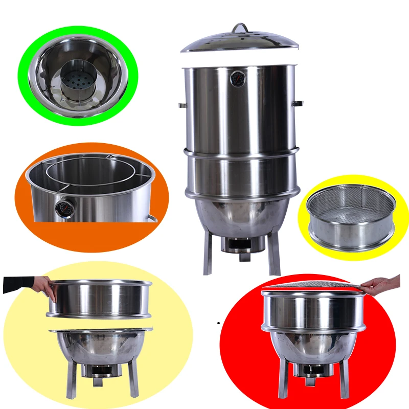 

Stainless steel hanging stove smokeless oven tank commercial household oven roast chicken duck goose fish roast lamb leg