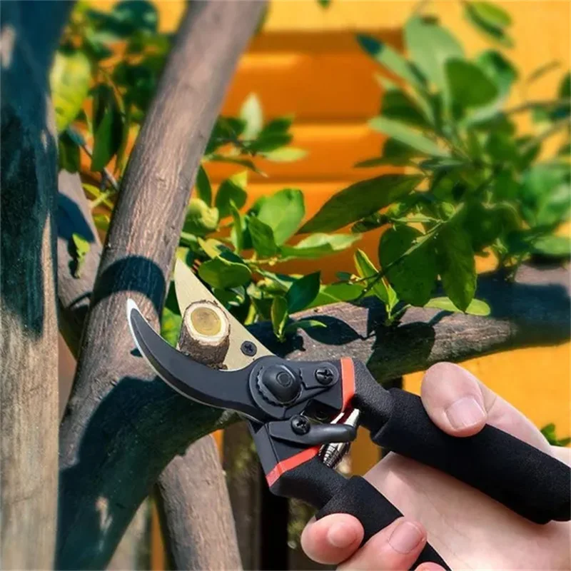 Imagem -04 - Tesoura de Jardinagem Tesoura de Poda Tesoura de Árvore de Fruto para Poda de Galhos Grossos Tesouras de Poda Floral Tesoura de Colheita de Frutas