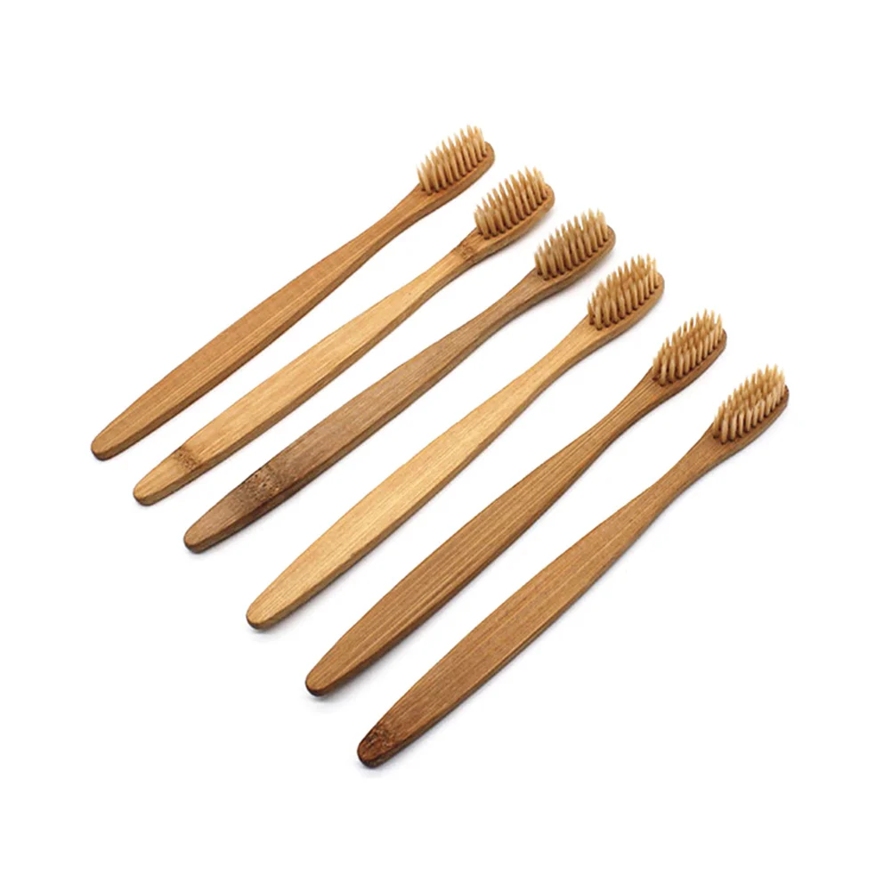 

8pcs Bamboo Toothbrush Natural Wooden ECO Friendly Toothbrush with Bristles eco-friendly toothbrush wooden toothbrushes