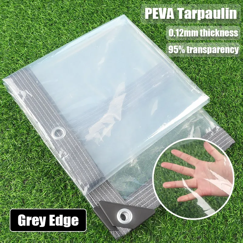 Anpassbare transparente PEVA-Plane für den Außenbereich, wasserdichter Zaun, Gewächshausfolie, regendichtes Tuch, Haustiere, Haus, Regenschutz, Pflanzenplane – Detail 18