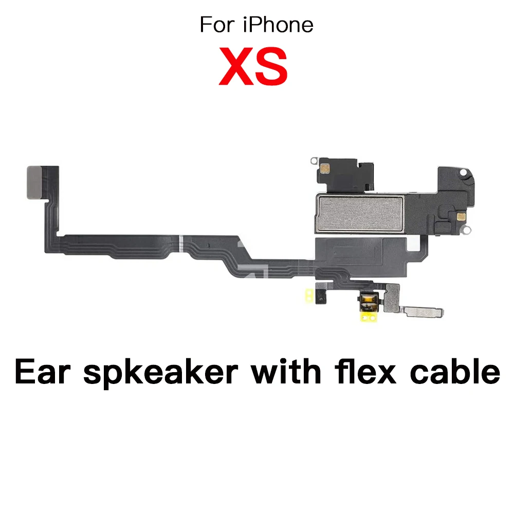 Ear Speaker + Front Camera Flex Cable Replacement For iPhone 7 7P 8 Plus X XR XS Max Repair Earpiece Top Ringtone