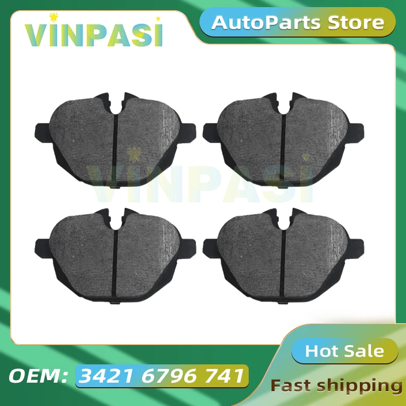 

Комплект задних дисковых тормозных колодок для BMW 5 серии F10 F11 F18 F25 F26, высококачественный комплект тормозных колодок 34216796741