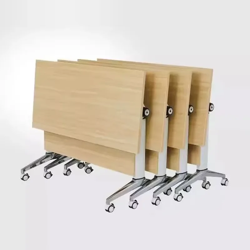 Stitching Combination Multi-functional Meeting Tables Tutorial Class Fold up Training Desk Height-adjustable folding table