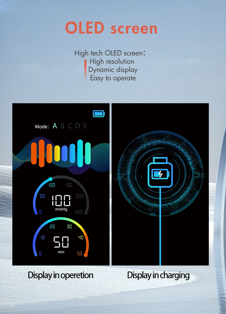 5000mah Calore Freddo Sport Compressione Terapia Macchina Stivali Stivali di recupero dell'aria Sistema di terapia Stivali di compressione dell'aria delle gambe Recupero