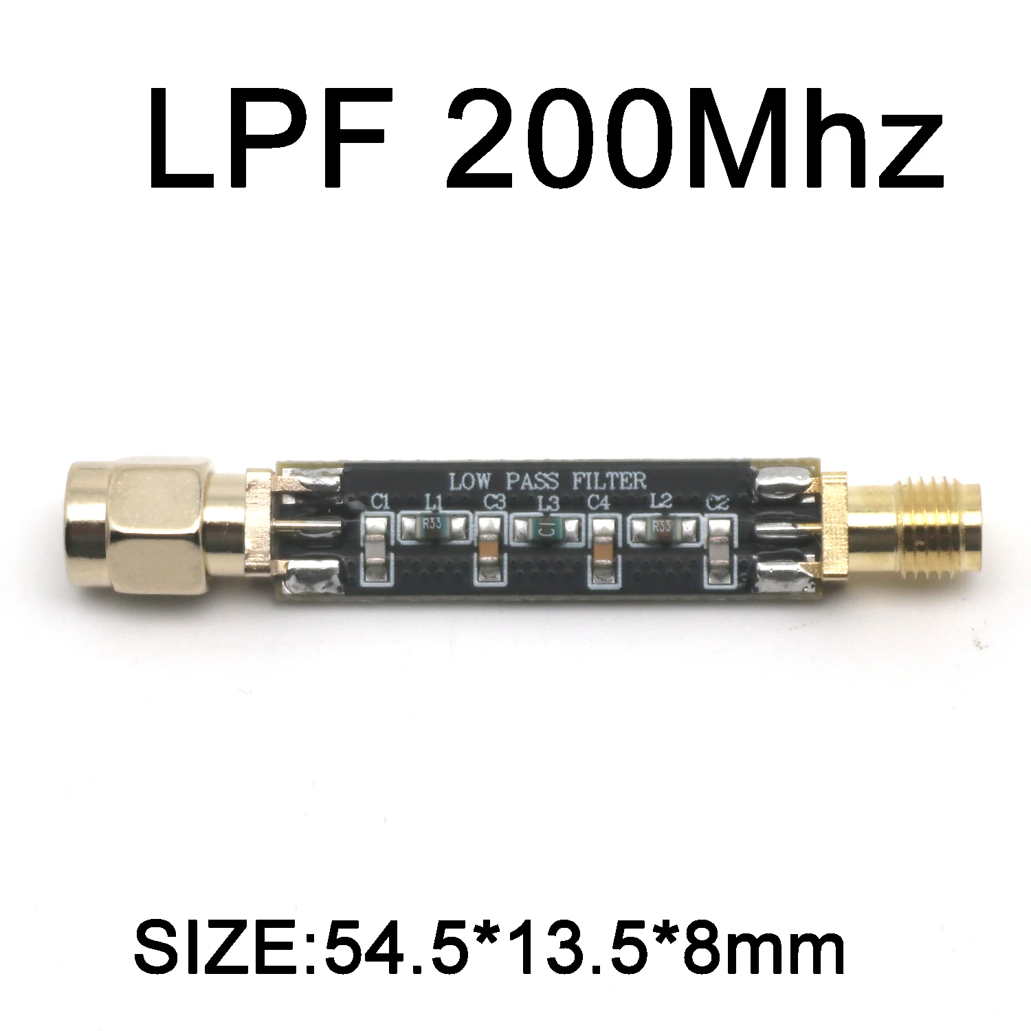 RF Low Pass Filter 1000MHz for Ham Radio & Drone