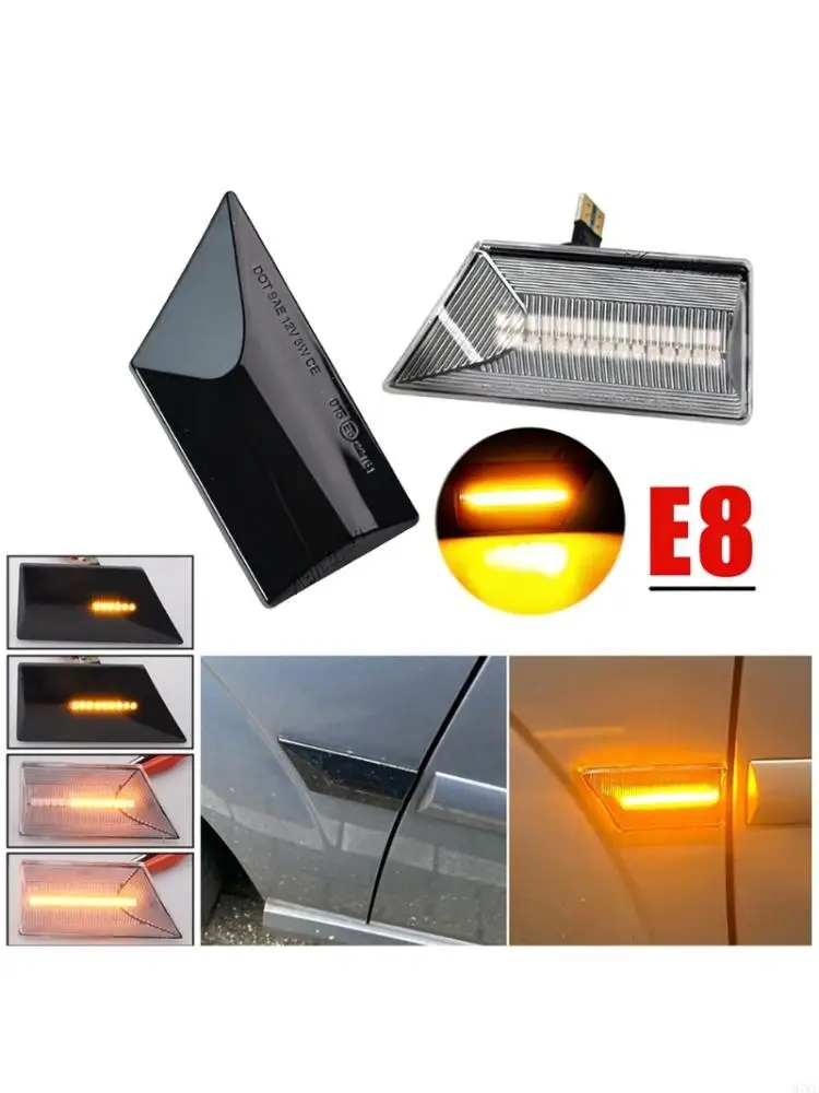 M76E Direct Replacement LED Sequential Turn Lights For Vectra C Signum Car Led Dynamic Lamp