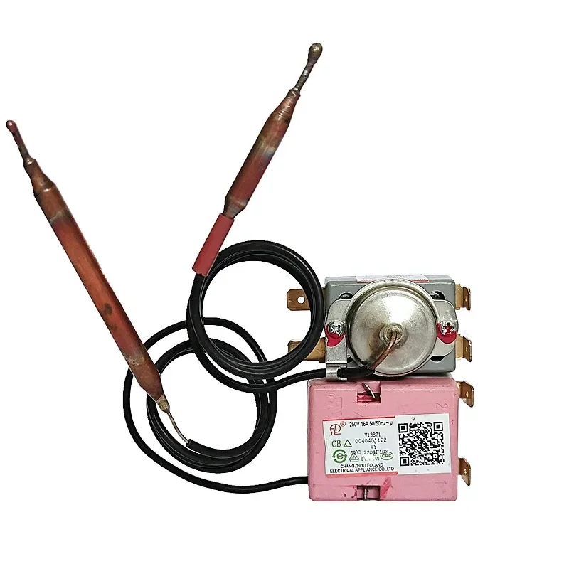 1Pc For Haier water heater thermostat thermal protector V13871 0040401122 reset switch temperature limiter
