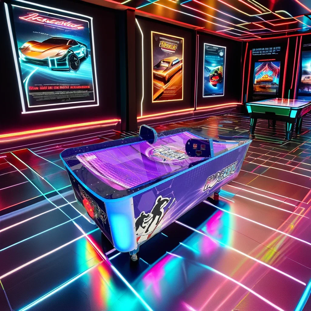 Coin Operated Amusement Arcade Simulator air Hockey Table Game Machine Indoor Simulator Redemption Ticket Game for Kids - view 5