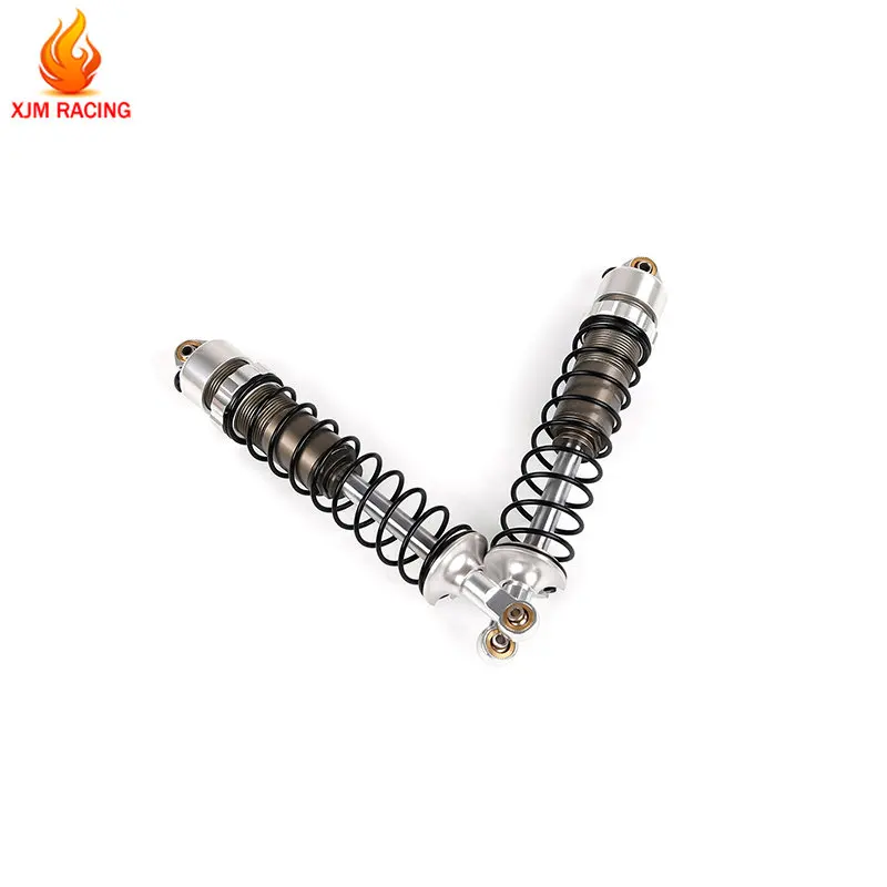 2pcs/set CNC Metal 10mm Rear or Front Shock Absorber for 1/5 Hpi Rofun Baha Rovan Km Mcd BAJA-MAX Truck Rc Car Racing Toys Parts