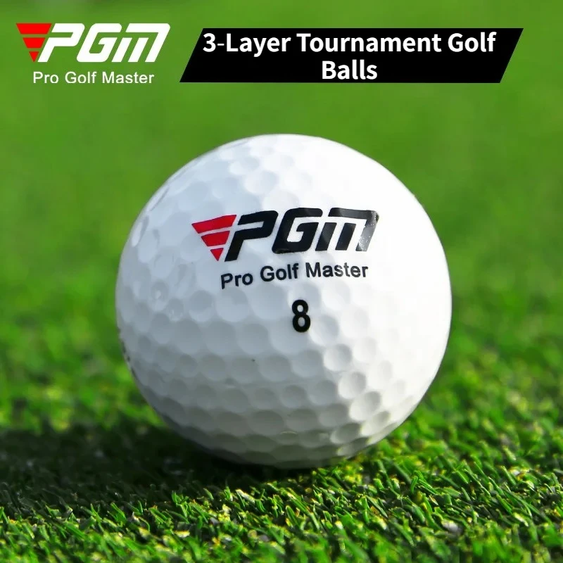 PGM 42.6mm 3-Piece High Elastic Tournament Golf Balls Three Layer Competition Golf Balls Factory Direct Wholesale Supply