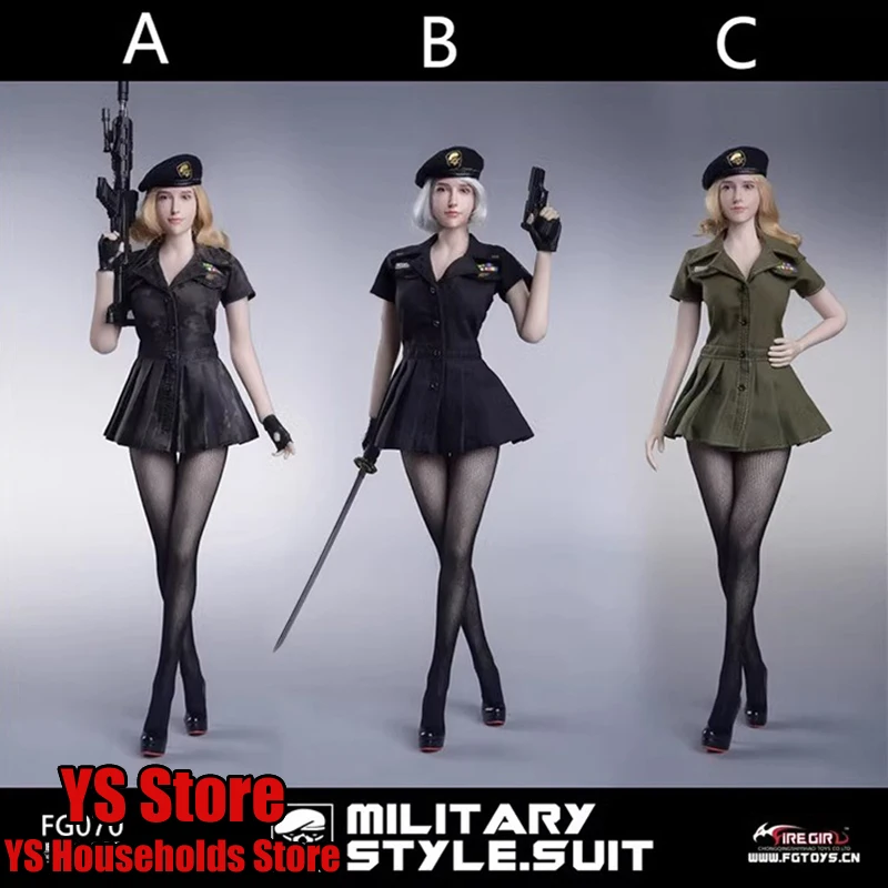 Fire Girl Toys FG070 1/6 Scale Female Soldier Military Style Seamless Pantyhose Accessory For 12