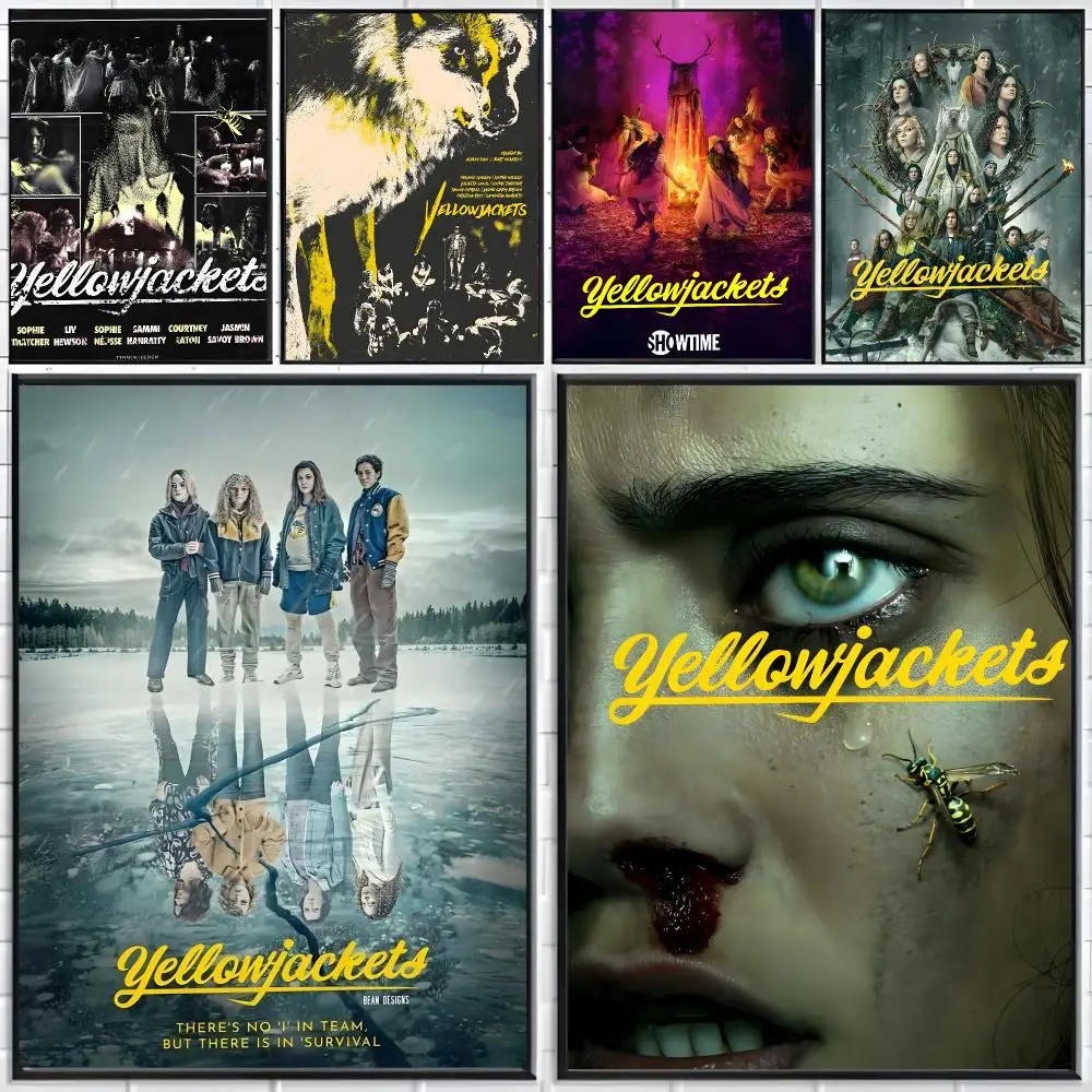 drama thriller Y-Yellowjackets Poster Distinct Home Decor Concepts Chic Indoor Art Pieces