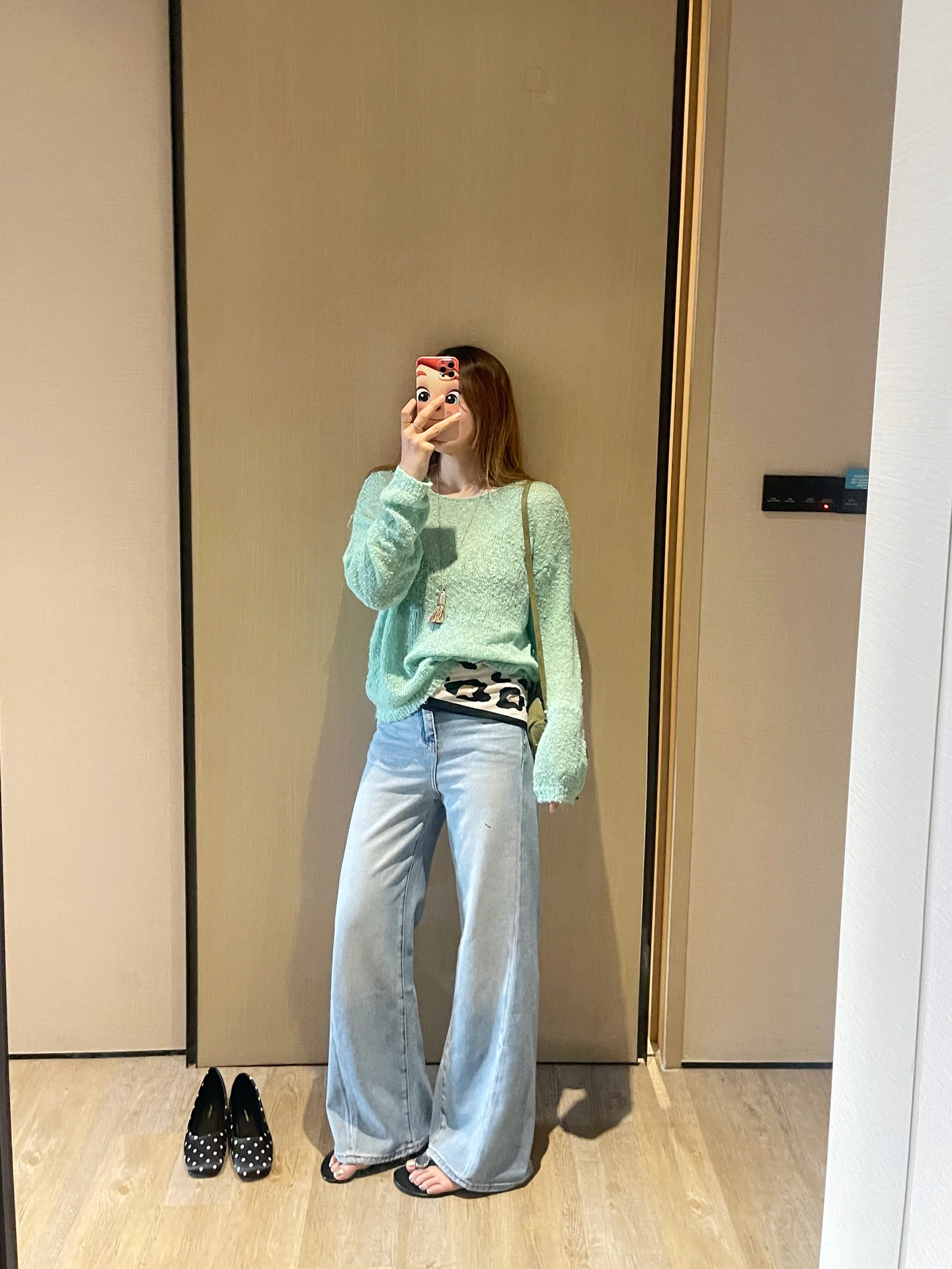 

KOGIRL Special Blue 3D Tailored Lenzing Comfortable Draped Soft High Waist Slimming Wide Leg Jeans Women's Fashion Spring 2026