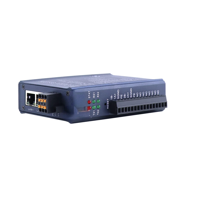 

ModbusRTU/ASCII to TCP protocol converter, meter acquisition industrial gateway RJ45