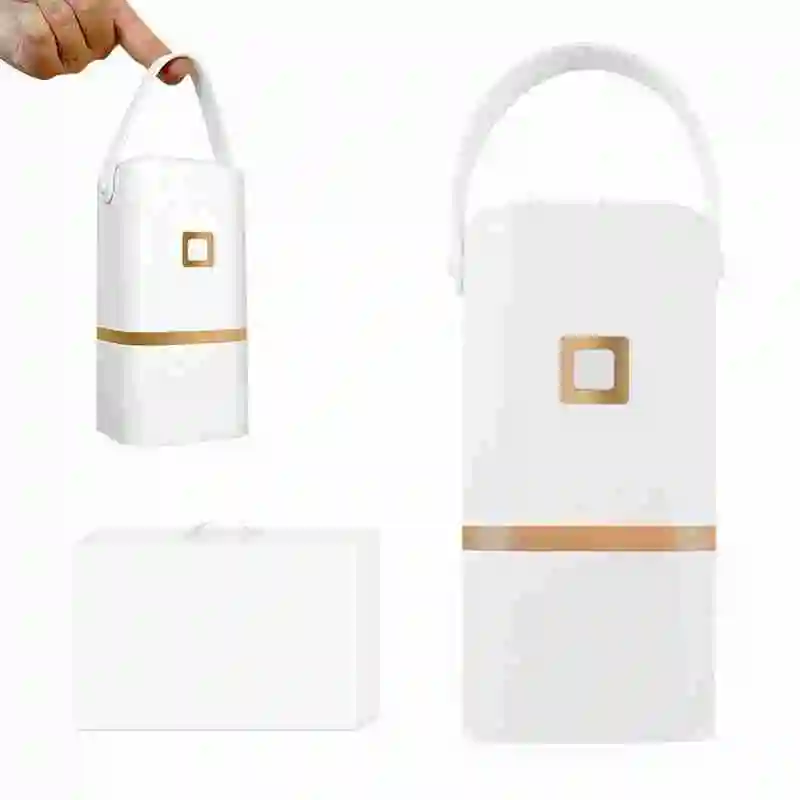 حل تجفيف مريح، مجفف ملابس محمول بسعة كبيرة، مجفف هواء ملابس لاسلكي، مجفف ملابس صغير