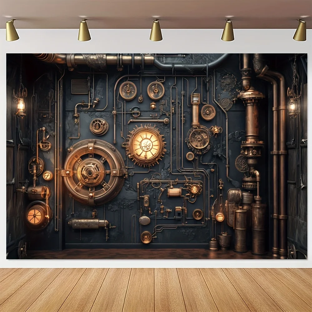sfondo-in-stile-steampunk-motivi-murali-riempiti-con-vari-dispositivi-meccanici-e-tubazioni-bandiera-commemorativa-per-interniszjm