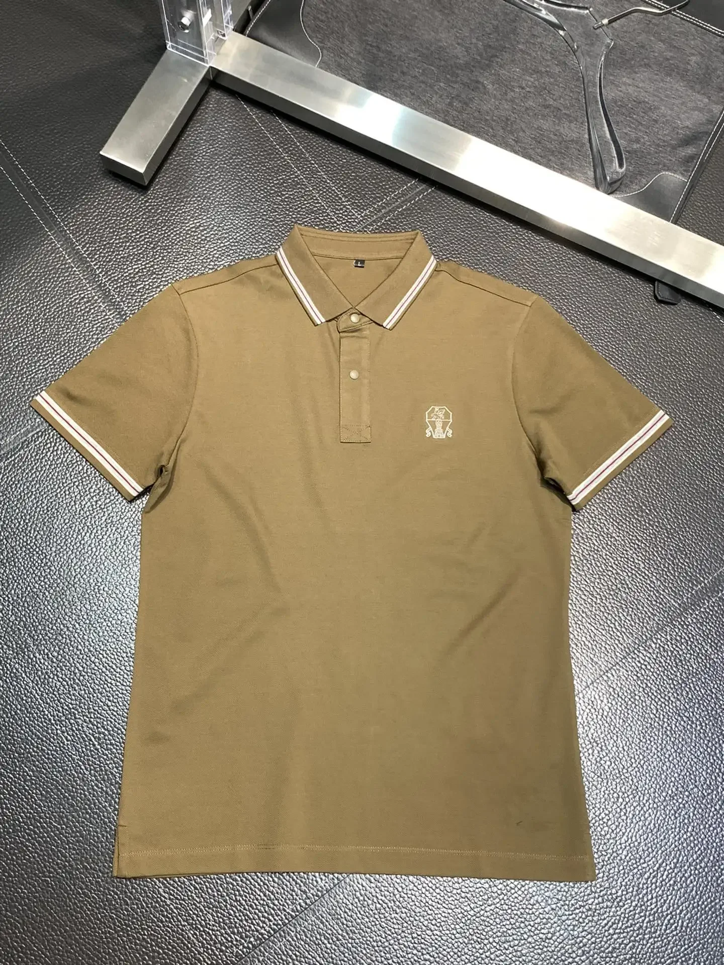 BILLIONAIRE SIJITONGDA Business Casual Men's Short-sleeved Polo Shirt Is Made Of Cotton And Is Super Comfortable To Wear!