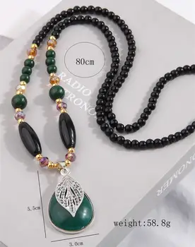 10 best sales שרשראות חרוזים ארוכות - №3