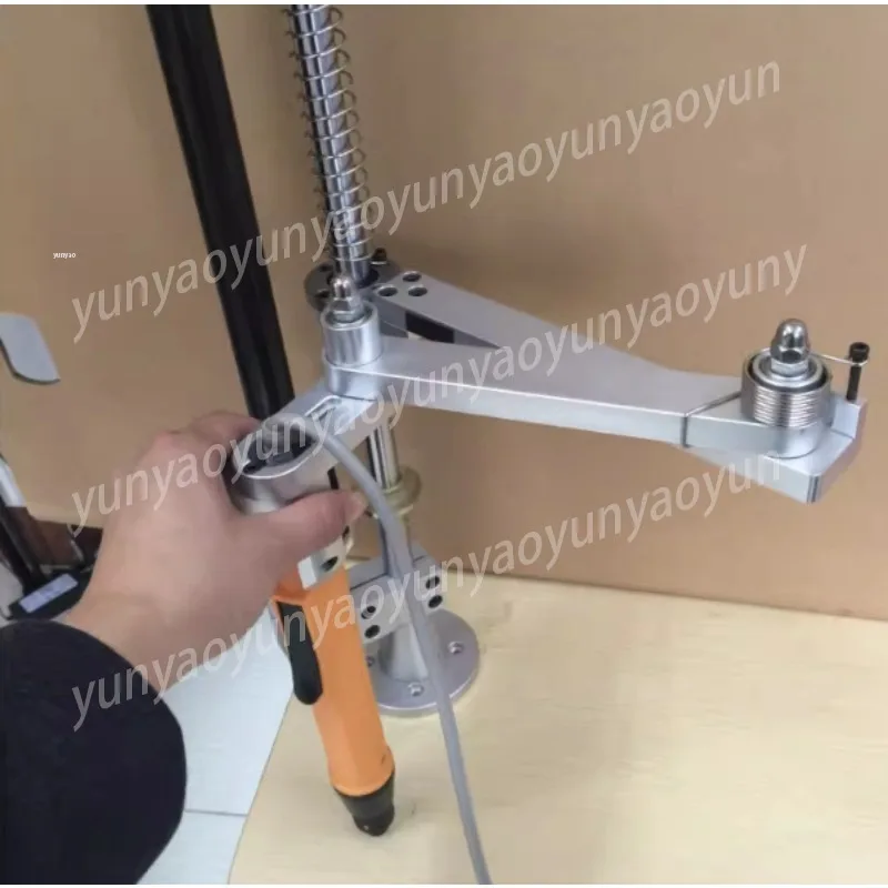 Vertical Electric Screwdriver Holder, Retractable Rotating Balance Arm for Assembly, Ergonomic Tool Balancer
