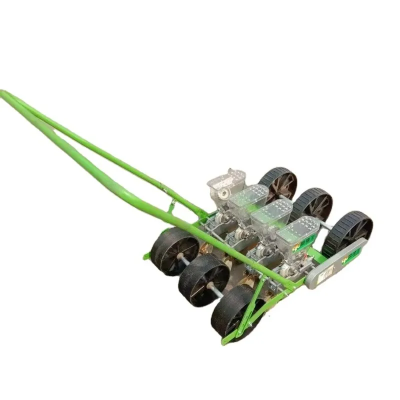 

Малогабаритная ручная сеялка для томатов и овощей, 4-рядная самоходная машина для посадки лука, машина для сбора капусты для ферм, 5 в 1 для овощей