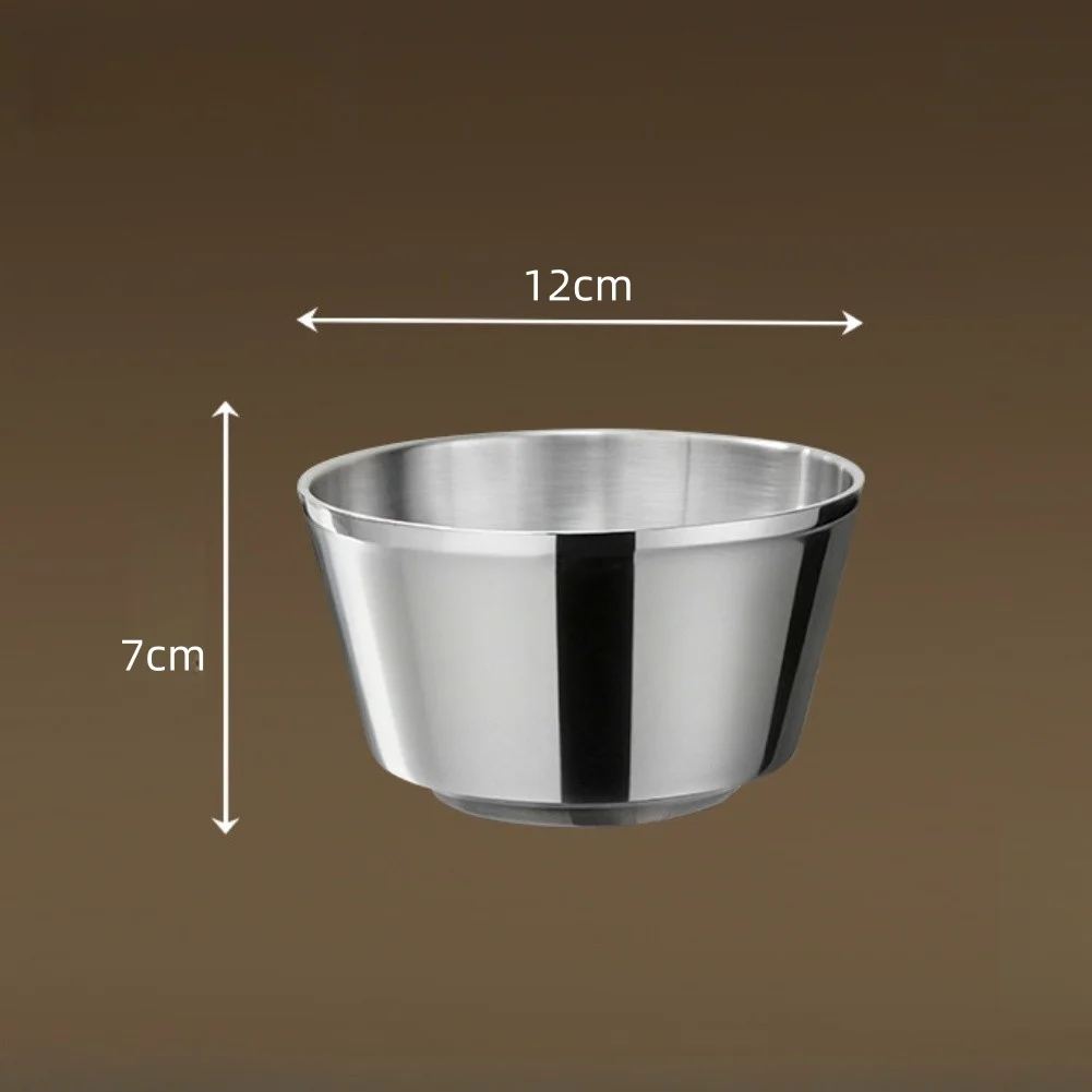 Stainless Steel Bowl Made with 316L Grade Steel Hollow Insulated Design Helps Maintain Food Temperature and Protect User Hands