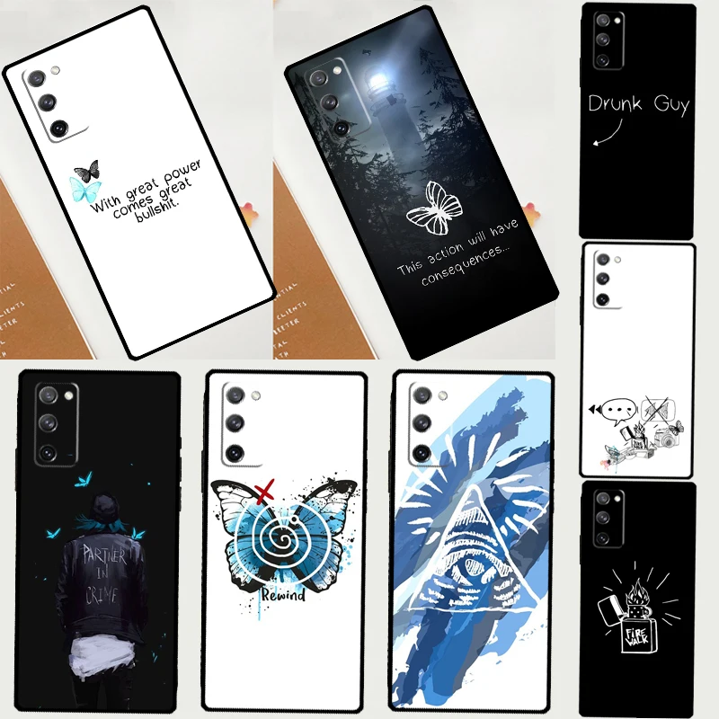 Life Is Strange Phone Case For Samsung Galaxy S25 S23 S22 S21 Ultra S9 S10 S20 Plus S24 FE Funda Cover Shell