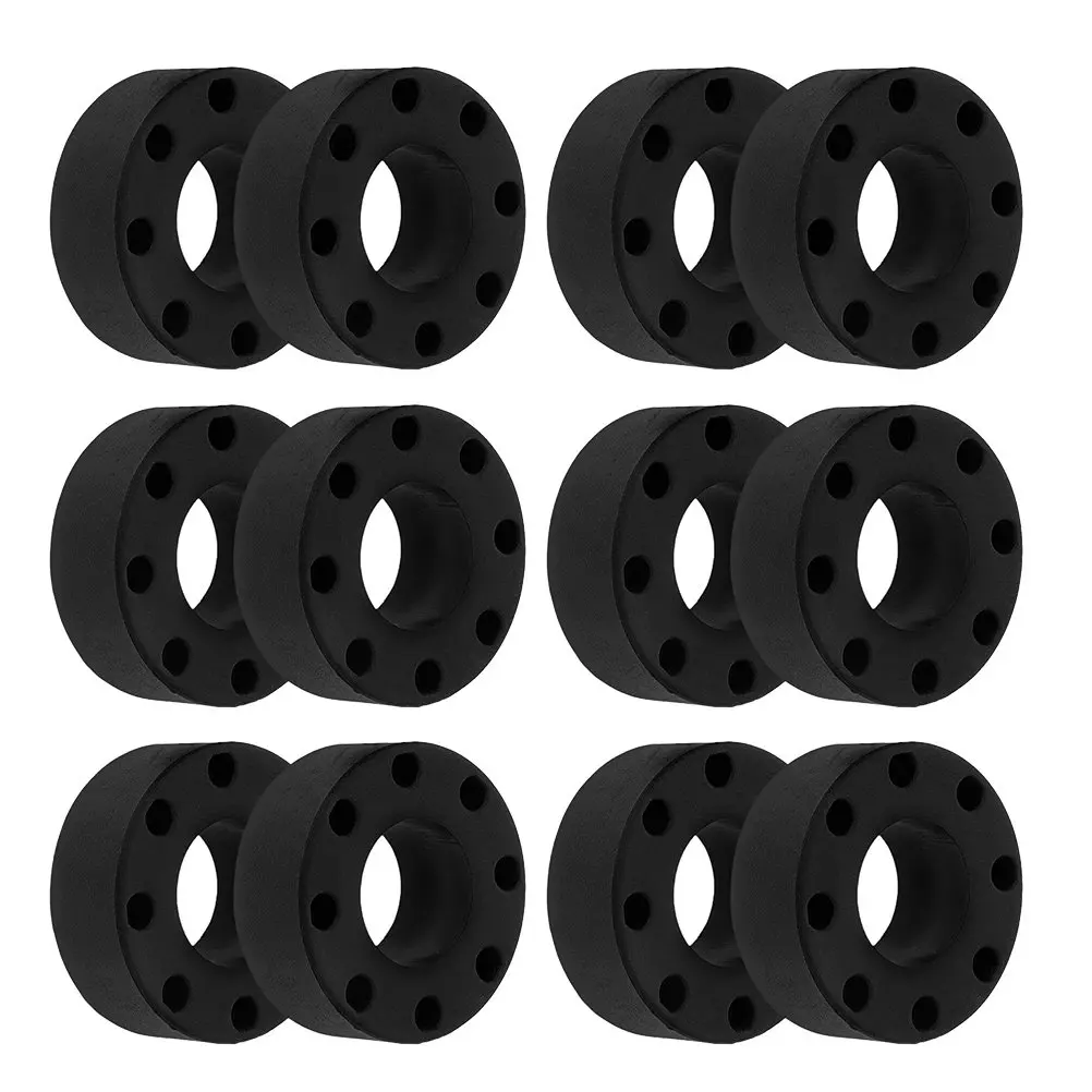 

16 шт. резиновых бамперов для настольного футбола, запасные части для футбольных столов, для плавной игры, снижения шума и защиты