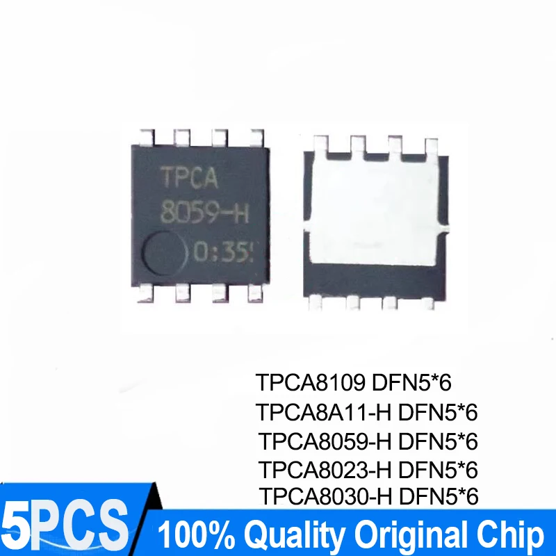 (5 pieces) TPCA8109 TPCA8030-H TPCA8A11-H TPCA8059-H TPCA8023-H DFN5*6