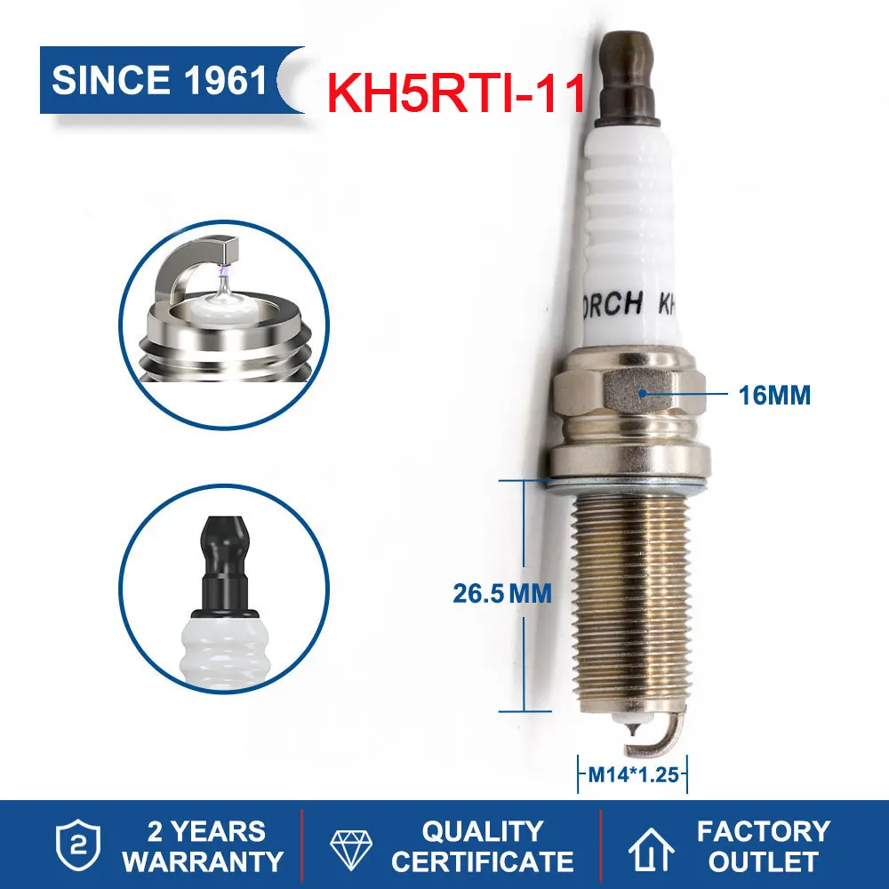 Original TORCH Candle Spark Plug Iridium platinum KH5RTI-11 D8RTI K5RTI-11 Q6RTIP-13 DK7RTI KH6RTI-11 LD6RAIP QH5RTIP-13 UH7RTIP