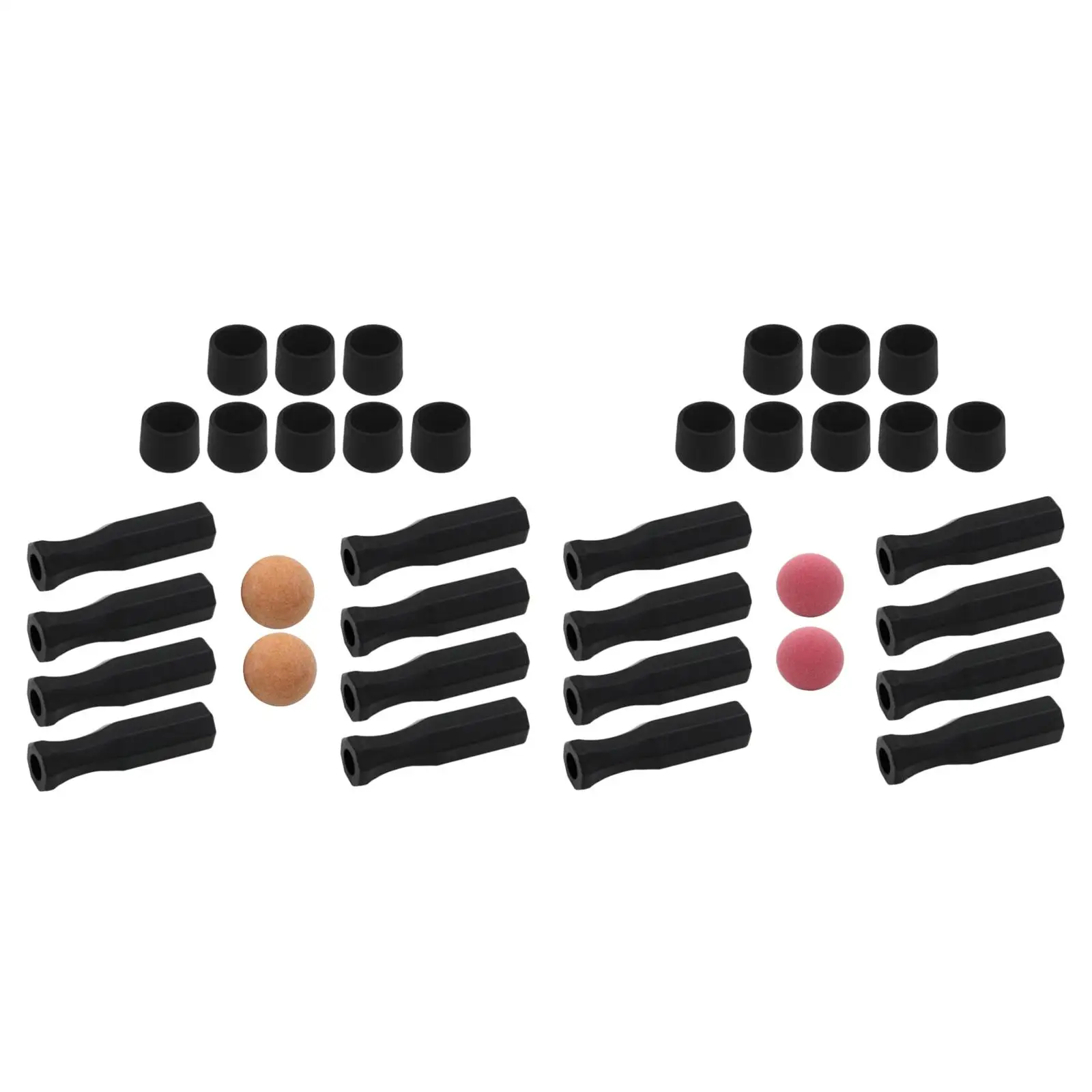 

Сменные торцевые заглушки для настольных футболок, набор из 18 предметов для футбольных игр