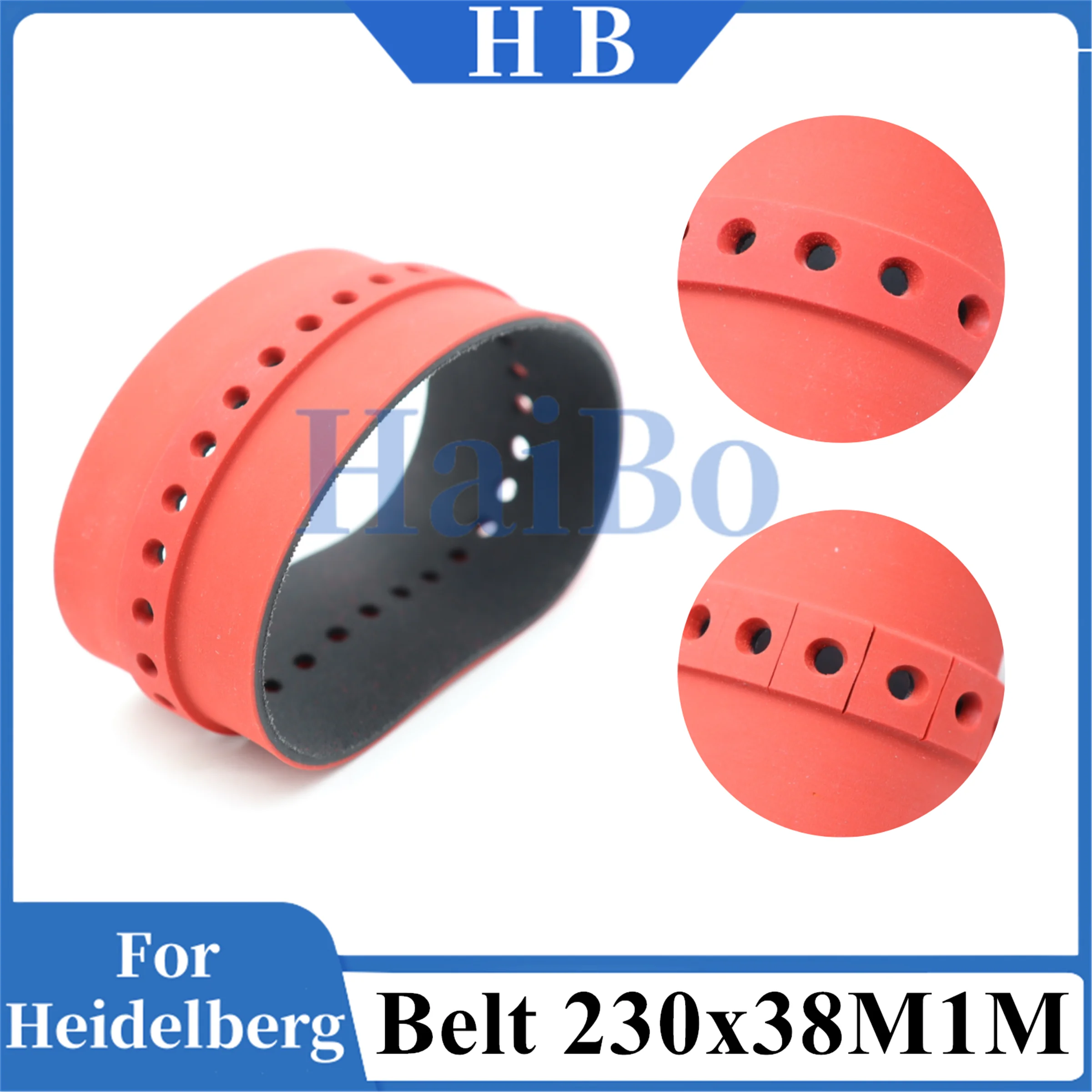 

HaiBo Лучшее качество аксессуары для печатных машин SM74 доставка бумаги всасывающий дырокол ремень бумажный хвостовой вентилятор M2.015.357