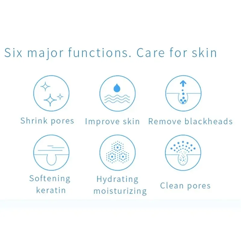 Novo dispositivo de beleza peeling pequena bolha instrumento injeção oxigênio hydra dermoabrasão aqua limpeza facial sucção cravo