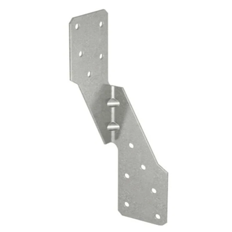 

【Best Selling】120Pcs Strong-Tie H2.5A, HOT-DIP Galvanized Steel Heavy Duty Hurricane Tie, Hurricane Straps Trusses/Rafters Ties