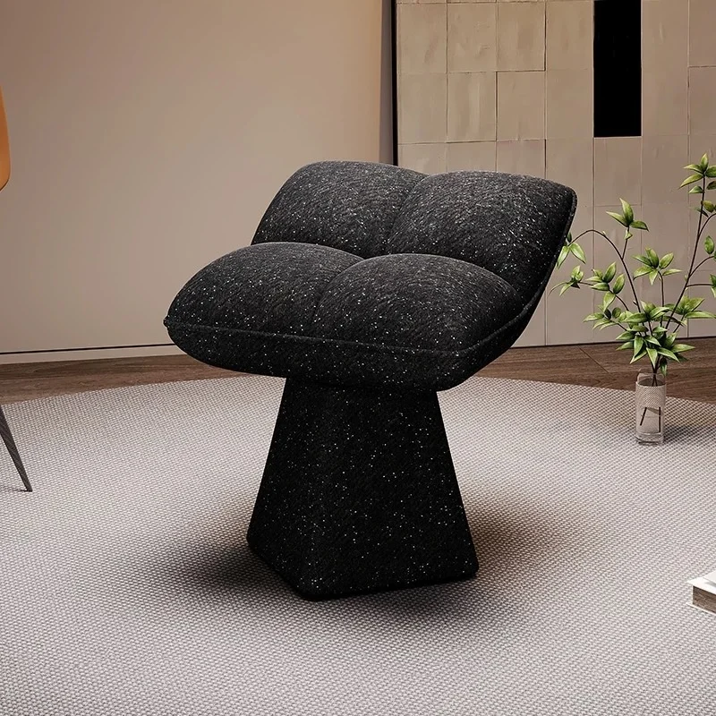 

# Creative Modern Sponge Dressing Table Makeup Stool Living Room Small Stool Shoe Changing Stool Rotating Low Stool Stool