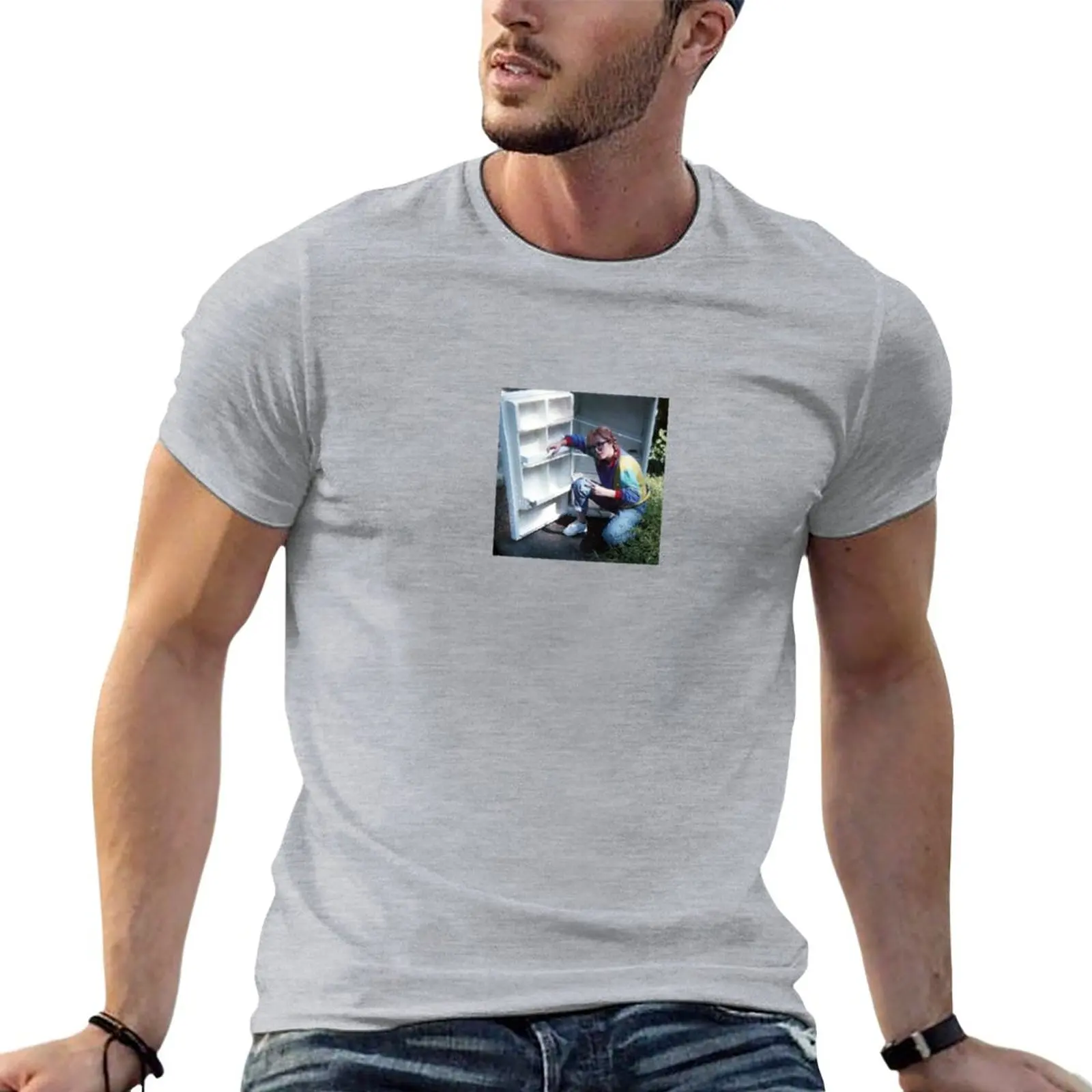 fridge squad (instant camera film) T-Shirt Short sleeve tee summer clothes sports fans oversizeds mens clothing