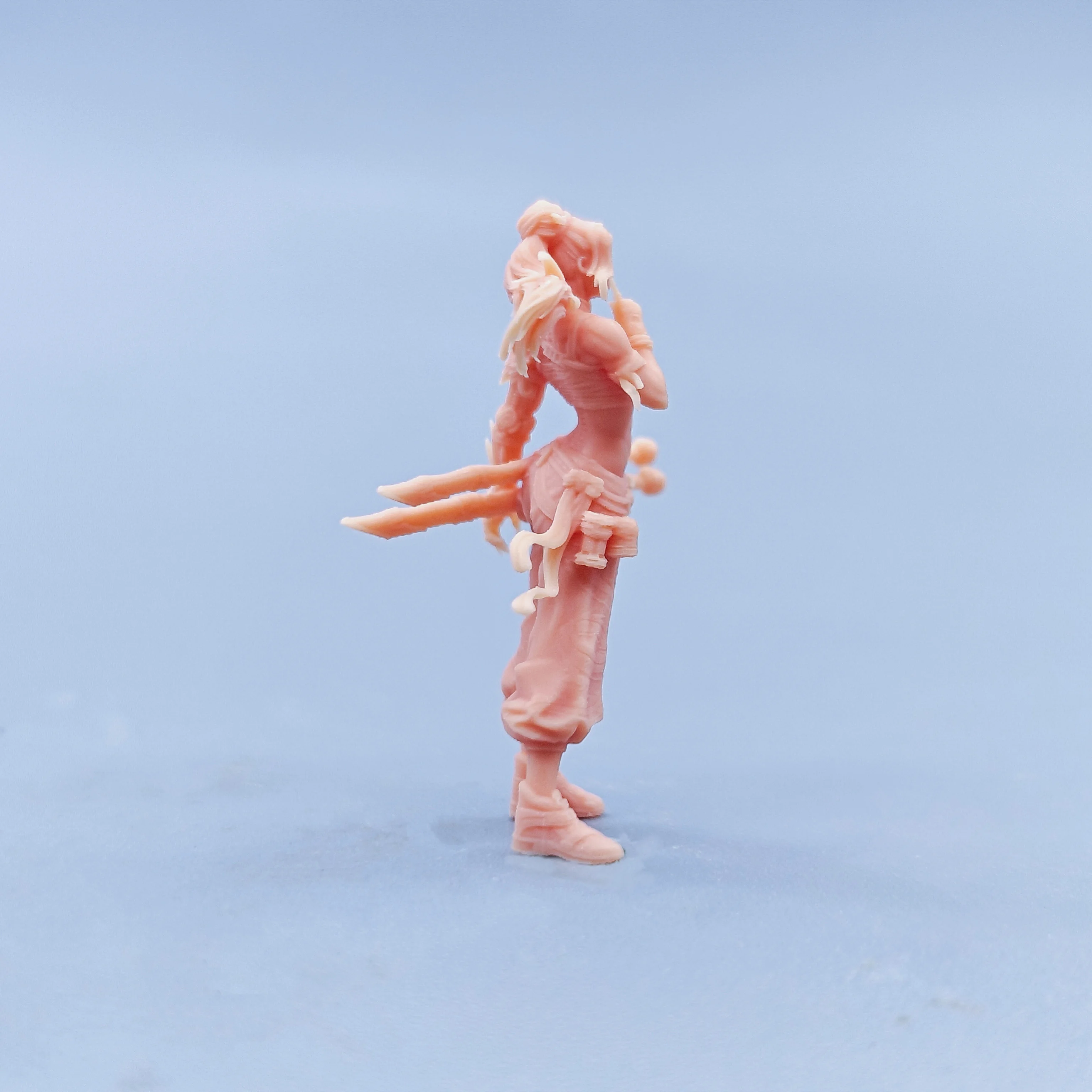 1/64 1/43 Figurines Scale Model Resin The Cool Female General Booed Uncolored Miniatures Diorama Hand-painted D515
