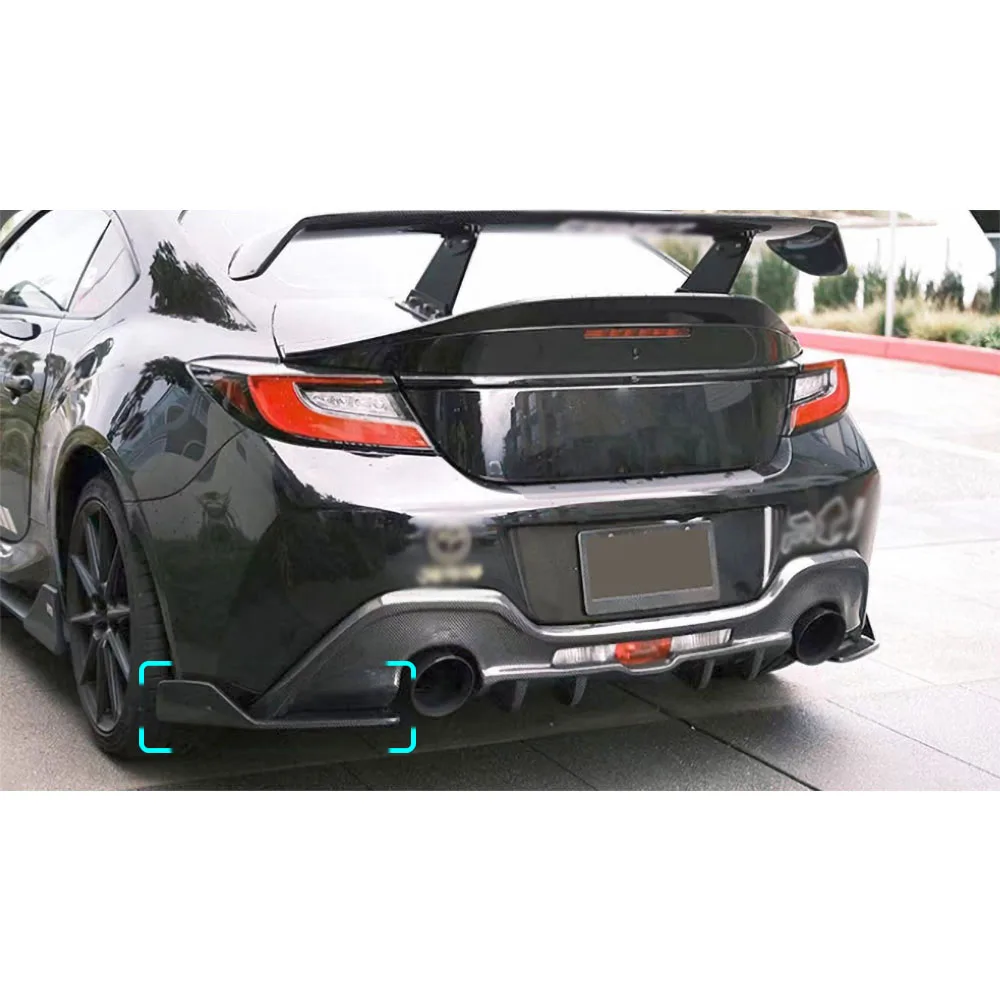 

Carbon Fiber for Toyota GR86 Subaru BRZ 2022 2023 Rear Splitters FRP Car Accessories Accessories Body Kits Rear Flaps Apron
