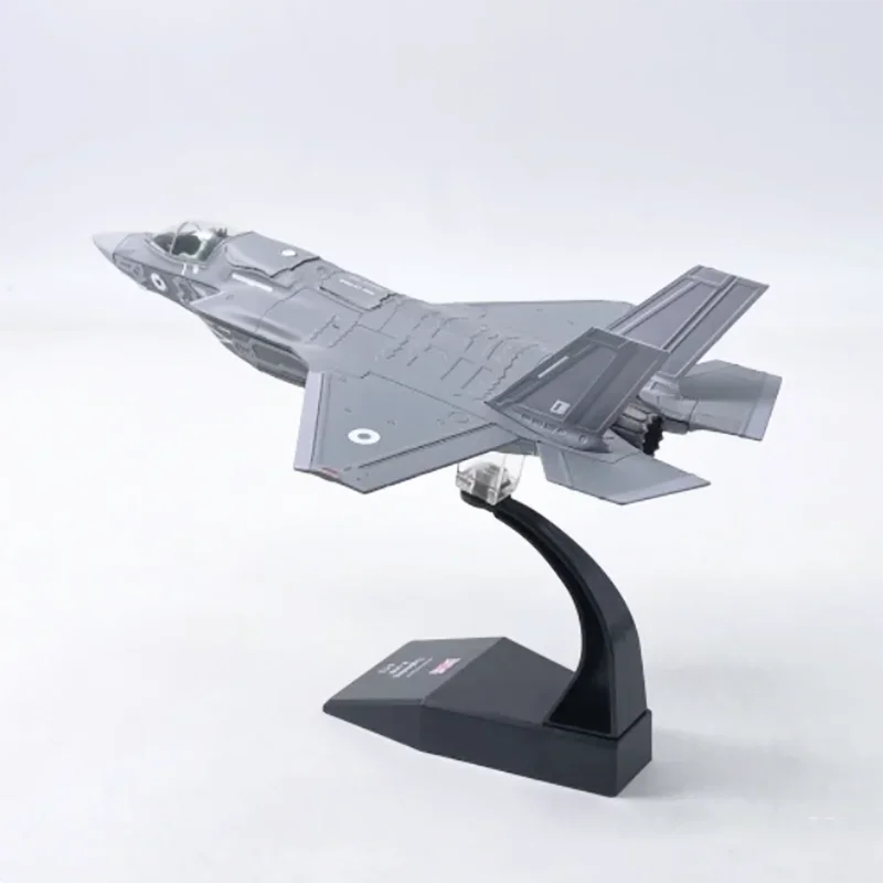 1:72 Scale British Air Force F-35B Alloy Model Decoration Diecast Aircraft Model Display Commemorative Collection Gift