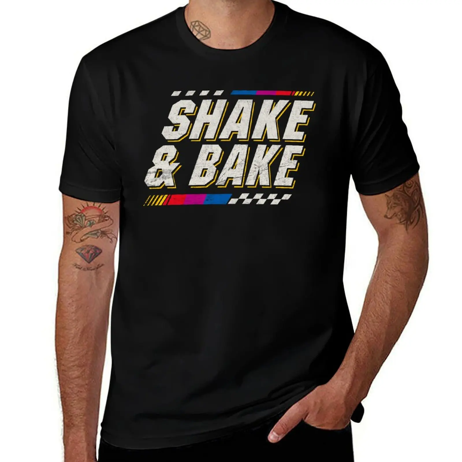 

Shake and Bake T-Shirt mens graphic t shirts t shirt for man t shirts for man graphic funny T-Shirt