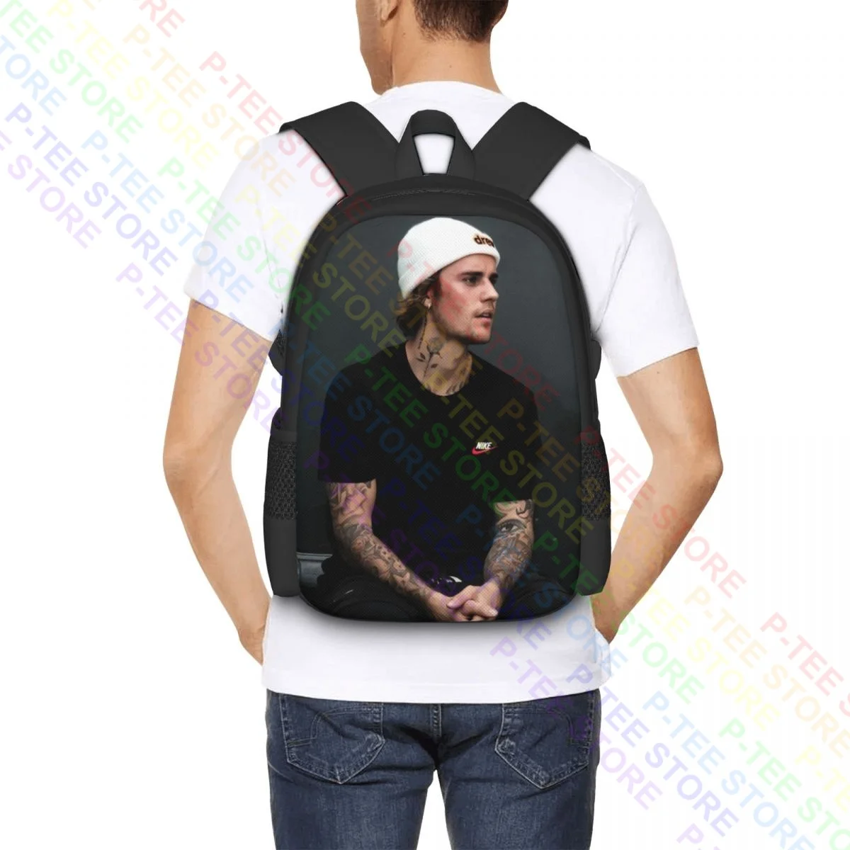 Justin Bieber Justice JbBackpack Large Capacity Portable New Style