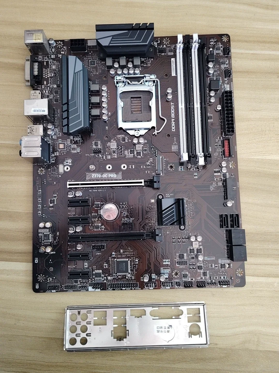

For MSI Z370-OC PRO Desktop Motherboard Z370 LGA 1151 DDR4 ATX Mainboard 100% Tested OK Fully Work