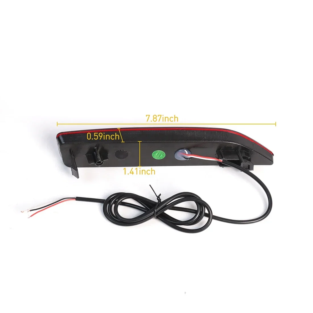Car Rear Bumper Reflector Brake Warning Lights For Honda CRV CR-V 2007 2008 2009 Fog Lamp Dynamic Turn Signal Lamps Accessories