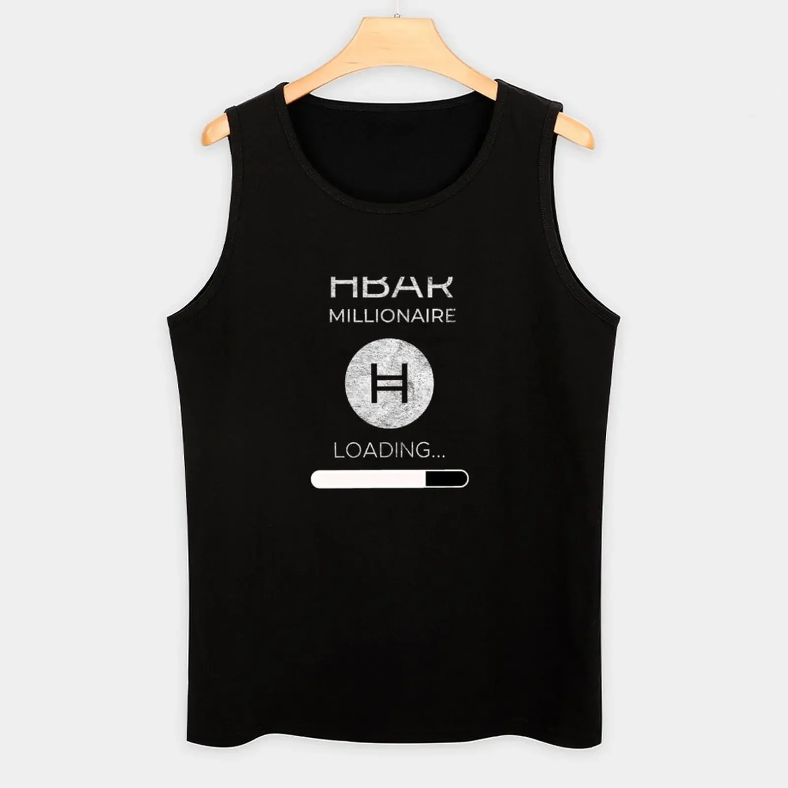 New HBAR Millionaire Loading - Hedera Hashgraph HBAR Crypto Token Tank Top gym men gym clothing gym