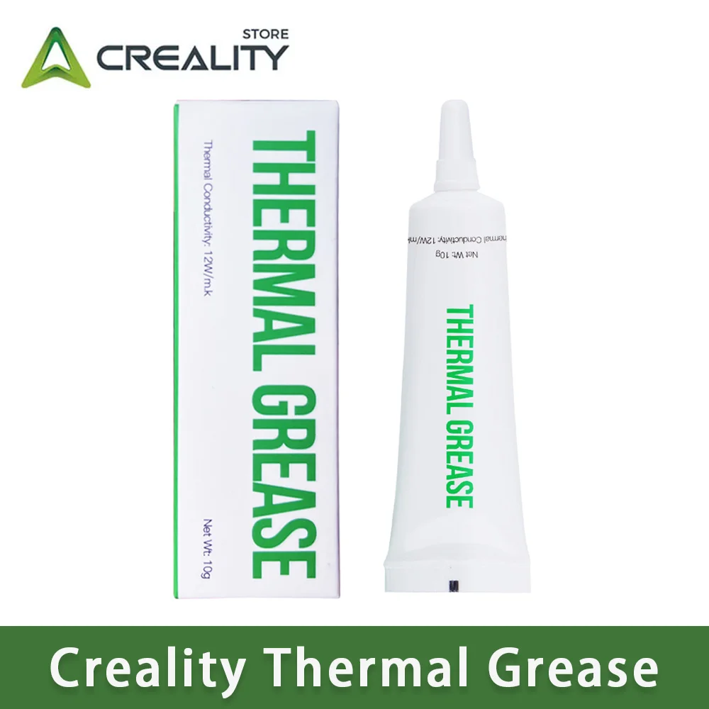 Creality-grasa térmica para impresora 3D FDM, alta conductividad térmica, no conductiva, no corrosiva, ecológica, herramientas de impresora 3d