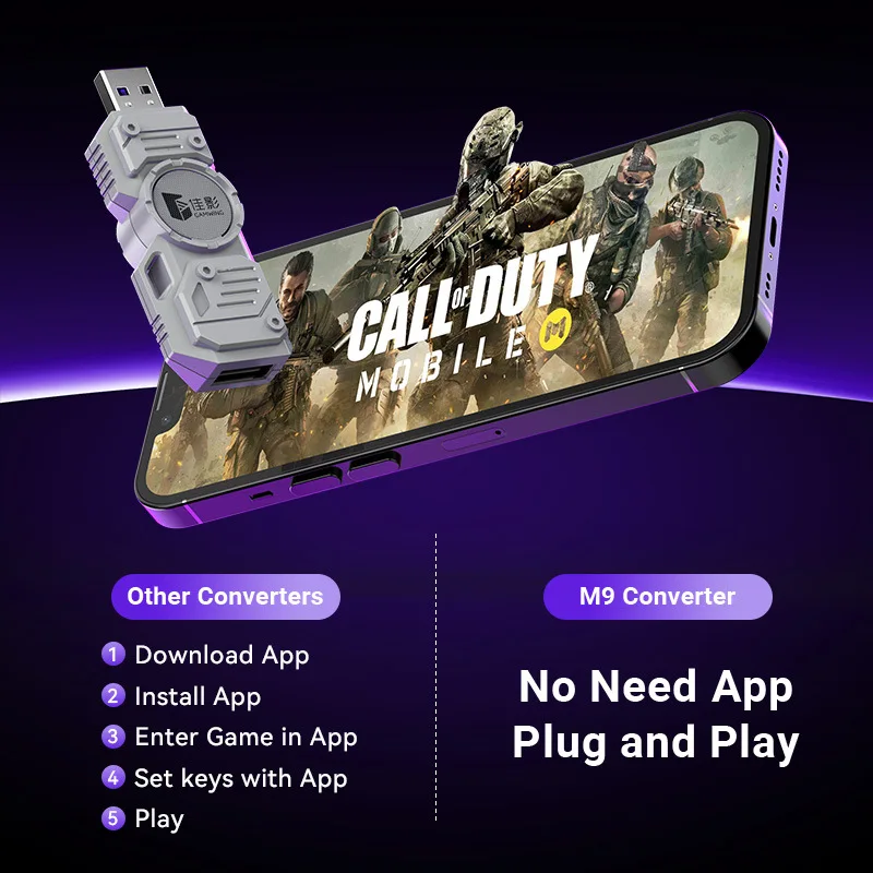 Mobile Games Converter Kit Mob - Gaming Keyboard Half avis et prix